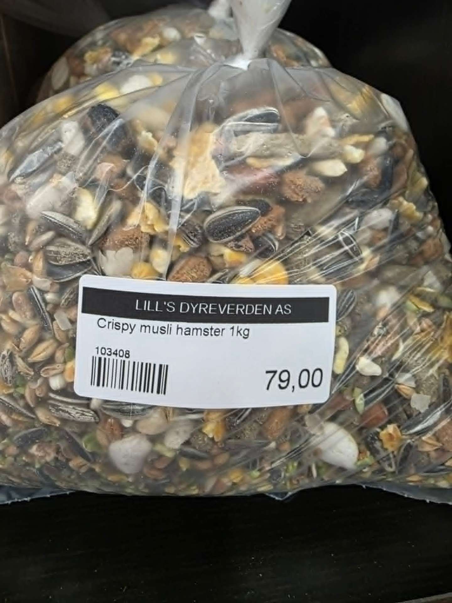 Crispy musli hamster 1kg