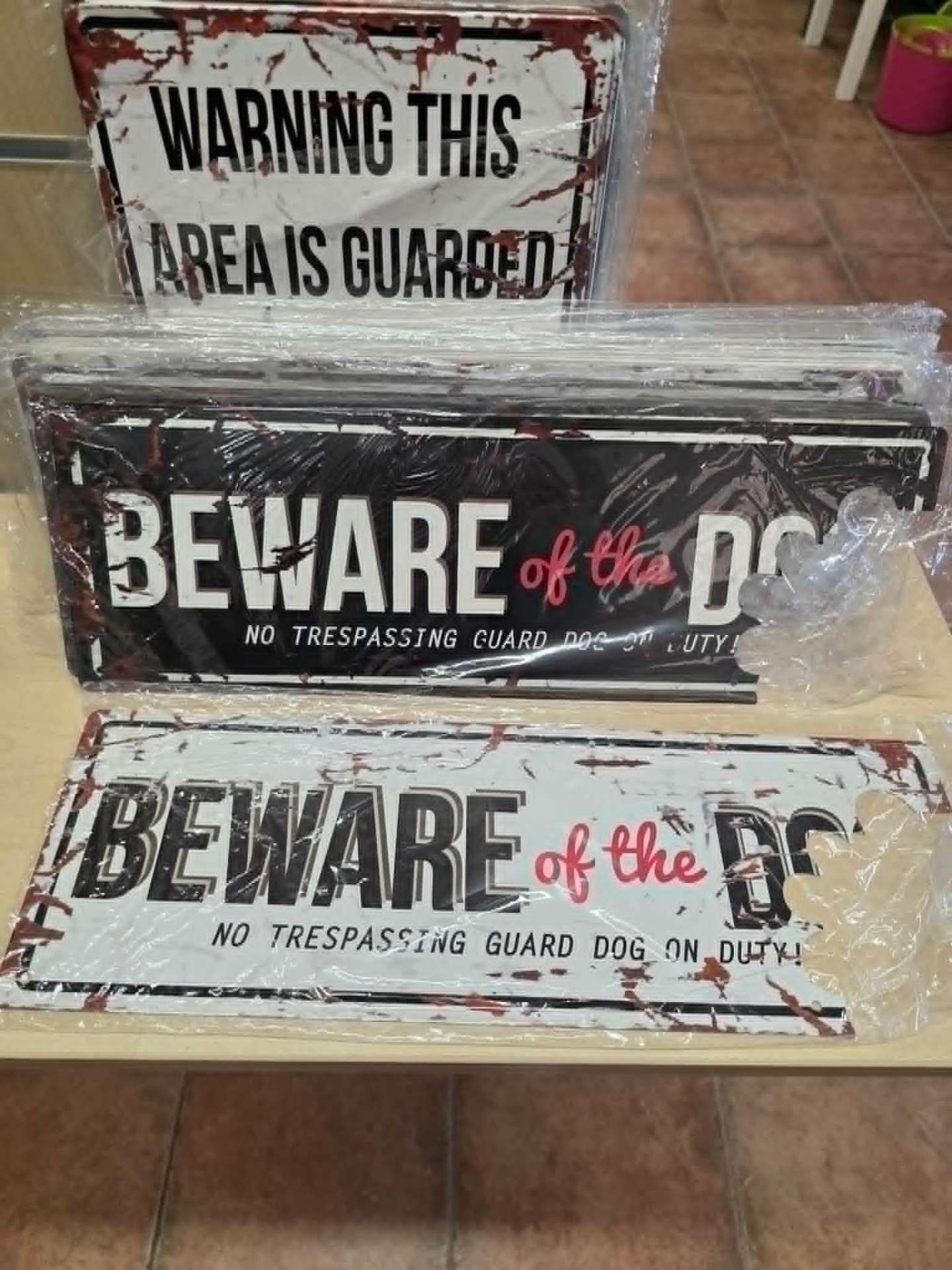 «Beware of the Dog»