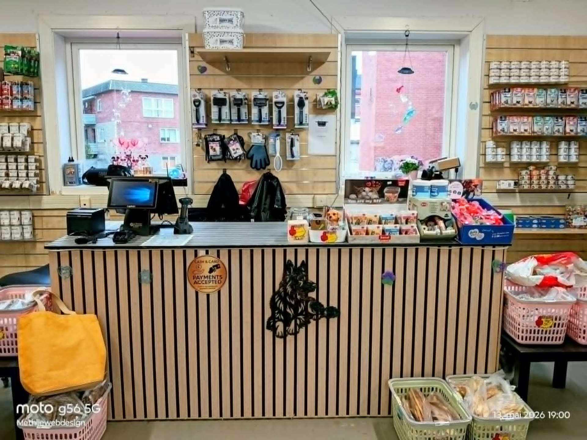 Butikkdisken hos Lills Dyreverden
